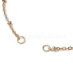 2 stücke 2 farben 304 edelstahl satellite kette armband slider machen&nbsp;AJEW-JB01242-01