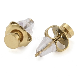 Ionenplattierung (IP) 304 Edelstahl Ohrstecker für Frauen&nbsp;EJEW-B109-04D-G