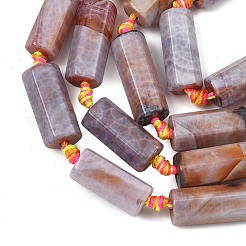 Cuentas crepitar ágata fuego natural hebras&nbsp;GG-T001-02A