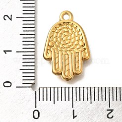 Pendentifs en acier inoxydable 304 avec placage ionique (IP)&nbsp;STAS-I321-76G