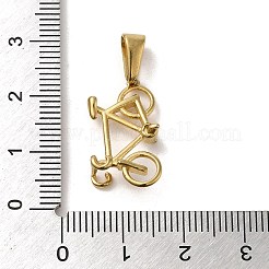 Pendenti in acciaio inox 304 con placcatura sotto vuoto pvd&nbsp;STAS-B053-25G