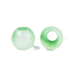 Cuentas de jade blanco natural europeo&nbsp;G-Q607-01A-09