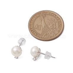 Goujons de perles naturels&nbsp;EJEW-P286-54P