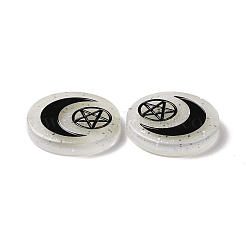 Cabochons en résine&nbsp;RESI-G055-02D