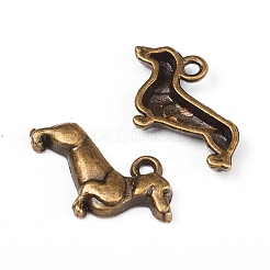 Tibetischer stil Aluminium Anhänger & Charms&nbsp;PALLOY-TAC0010-14AB