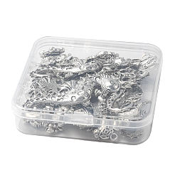 Pendenti in lega di stile tibetano a tema animale marino in stile 48 pz 8&nbsp;FIND-FS0001-53
