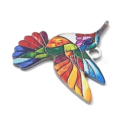 Pendentifs imprimés en acier inoxydable 304&nbsp;X-STAS-U056-02P