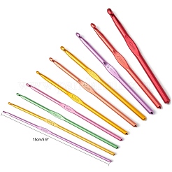 Aluminium Häkelnadeln Nadeln&nbsp;TOOL-S011-01