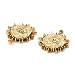 Ionenplattierung (IP) 316 Edelstahl mit Strass-Anhängern&nbsp;STAS-K258-13G
