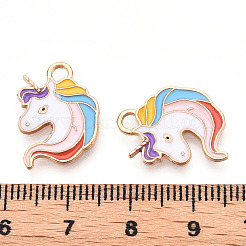 Pendentifs d'émail en alliage&nbsp;X-ENAM-T016-07-RS