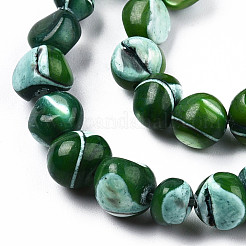 Fili di perle di conchiglia trochid naturale / trochus&nbsp;SSHEL-N032-48-A04