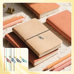 16 corda elastica per notebook in poliestere di 4 colori&nbsp;HJEW-OC00387