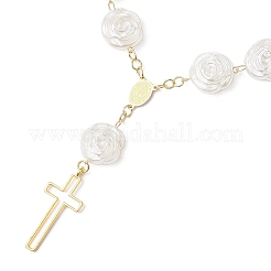 Pulseras de charm cruz de la aleación de estilo tibetano&nbsp;BJEW-JB11774