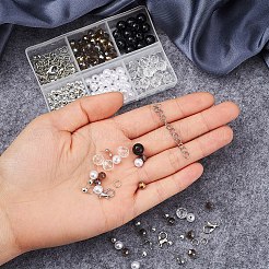 Kit de fabrication de bracelets en perles d'imitation et pierres précieuses&nbsp;DIY-YW0004-33