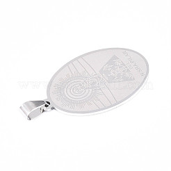 201 pendentifs en acier inoxydable&nbsp;STAS-T066-82P-02