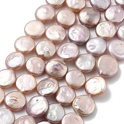 Cuentas de perlas de keshi barroco natural&nbsp;PEAR-P064-18A-02B