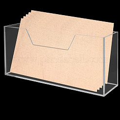 Transparenter Serviettenhalter aus Acryl&nbsp;ODIS-WH0099-82B
