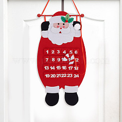 Weihnachts-Vliesstoff-Zwerg-Kalender-Anhängerdekorationen&nbsp;DIY-WH0430-851