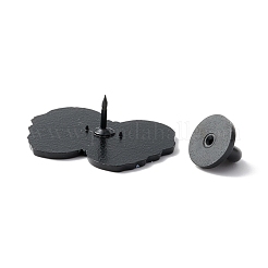 Spilla smaltata con teschio a farfalla&nbsp;ENAM-K053-52
