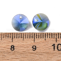 Encantos de rhinestone facetados&nbsp;RGLA-F049-8mm-206PS