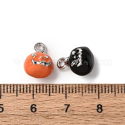 Halloween-Legierungs-Emaille-Charms&nbsp;ENAM-D307-01B