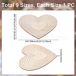 Aus Holz geschnittene Schienen&nbsp;WOOD-WH0050-038B