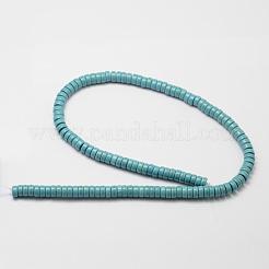 Synthetischer Howlith-Perlenstrang&nbsp;G-P228-01-6mm