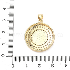 Ottone micro spianare pendenti zirconi&nbsp;KK-H539-17A-05
