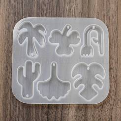 Moules en silicone pour pendentif&nbsp;DIY-E072-04C