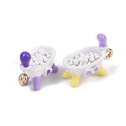 Pendentifs d'émail en alliage&nbsp;ENAM-D321-01