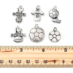 Tibetischer stil Aluminium Anhänger & Charms&nbsp;TIBEP-FS0001-33