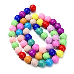 Chapelet de perles en verre baking paint&nbsp;DGLA-MSMC001-11