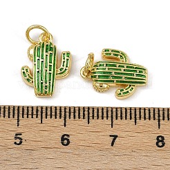 Charms smalto ottone&nbsp;X-KK-I358-011G