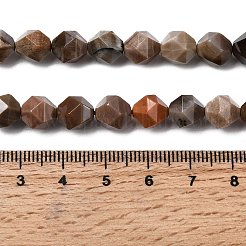 Natürliche versteinerte Holzperlen Stränge&nbsp;G-Z119-A21-02