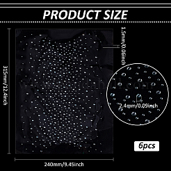 Strass en verre correctif&nbsp;DIY-WH0349-388E