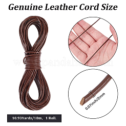 Coda di pelle di vacchetta&nbsp;DIY-CL0001-23B