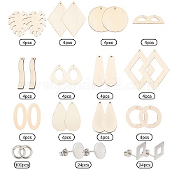 Kits de fabrication de boucles d'oreilles pendantes bricolage&nbsp;DIY-SC0011-05