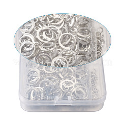 Messing-Huggie-Hoop-Ohrringzubehör & offene Sprungringe&nbsp;KK-TA0007-84A-P