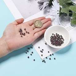 375g 15 Farben Glas Saatperlen&nbsp;SEED-JP0004-04-4mm