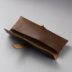 Rechteckige Stifttaschen aus Leder&nbsp;AJEW-WH20001-28A