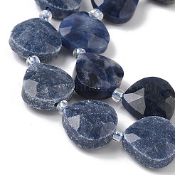 Natur Sodalith Perlen Stränge&nbsp;G-D316-A02