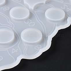 Diy navidad santa claus pantalla decoración moldes de silicona&nbsp;DIY-G058-C01