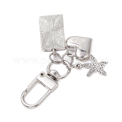 Decorazioni in pendente in lega di stile tibetano&nbsp;KEYC-JKC00926