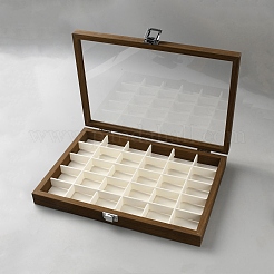 Rechteckige Aufbewahrungsboxen für Schmucksets aus Holz&nbsp;AJEW-WH0031-48