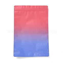 Zweifarbige rechteckige Geschenktüten aus Kunststoff mit Reißverschluss&nbsp;OPP-B006-01B-03
