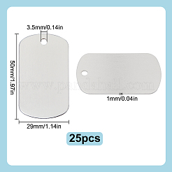 25 stücke aluminium anhänger&nbsp;FIND-SP0002-46C
