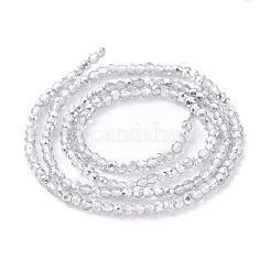 Trasparenti perle di vetro placca fili&nbsp;GLAA-H021-01A-HP06