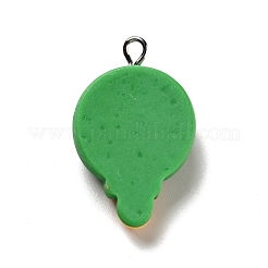 Pendentifs de noël en résine opaque&nbsp;RESI-G043-B05