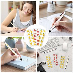 48 autocollant en PVC avec placage UV de 8 styles&nbsp;DIY-WH20056-004