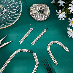 Chaînes de tasse en résine strass 2 couleurs&nbsp;FIND-BC0002-05